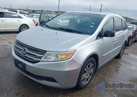 2011 Honda Odyssey Ex-L z USA, uszkodzony, nr VIN 5FNRL5H62BB005368